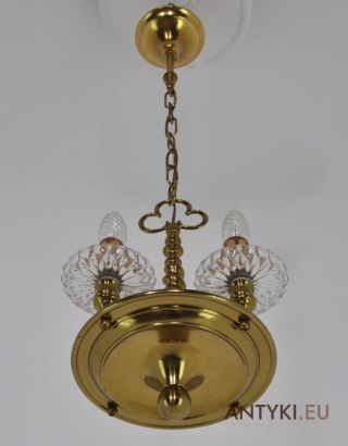 ART NOUVEAU SECESYJNA LAMPKA LAMPA DO GANKA HOLU x