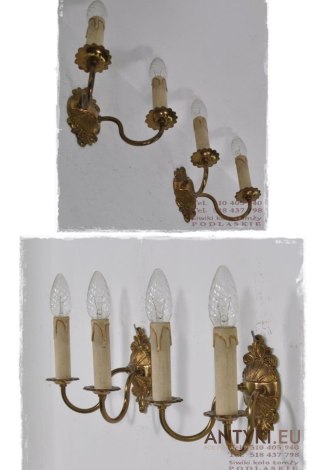 STARE RUSTYKALNE KINKIETY LAMPY LAMPKI RUSTIC