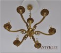 STARY duzy ZYRANDOL LAMPA EMPIRE STYL ANGIELSKI XL