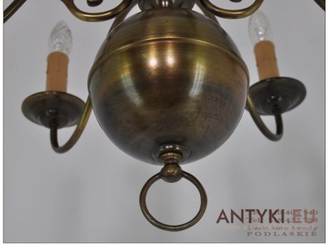 XL DUZA LAMPA DUZY Pająk ZYRANDOL VINTAGE ANTYK