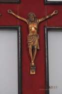 Wyjątkowy stary krzyż z Jezusem , na ścianę