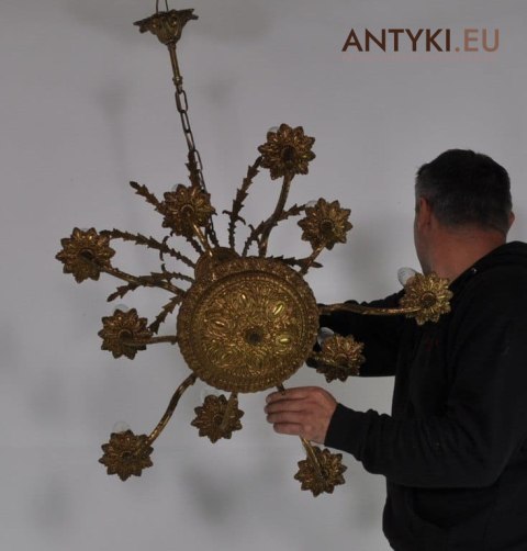 XL STARY DUZY ZYRANDOL DO SALONU EMPIRE EMPIR x