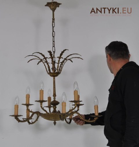 XL STARY DUZY ZYRANDOL DO SALONU EMPIRE EMPIR x