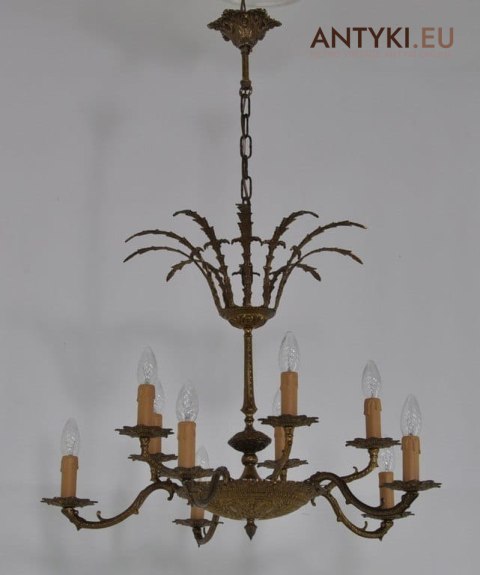 XL STARY DUZY ZYRANDOL DO SALONU EMPIRE EMPIR x