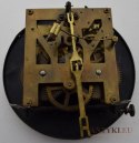 Zabytkowy zegar skrzyniowy z lat 1900. Antyk do muzeum.