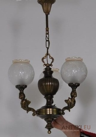 ZYRANDOL LAMPA DO GANKU GANKA HOLU ART NOUVEAU