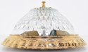 Złota plafoniera starodawna lampa półokrągła sufitowa plafon ekskluzywny (#81)