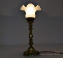 Chippendale lampa stołowa. Oświetlenie z babcinych czasów.