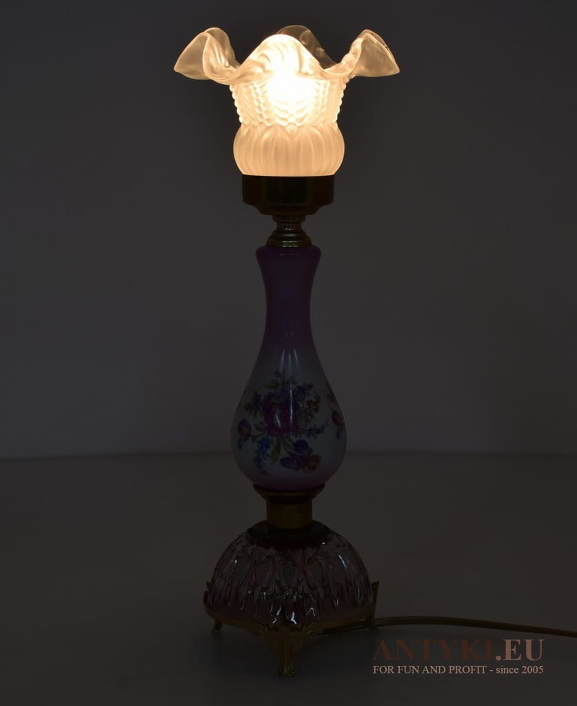 Lampa stołowa prowansalska