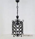 Unikatowa lampa sufitowa w kształcie walca