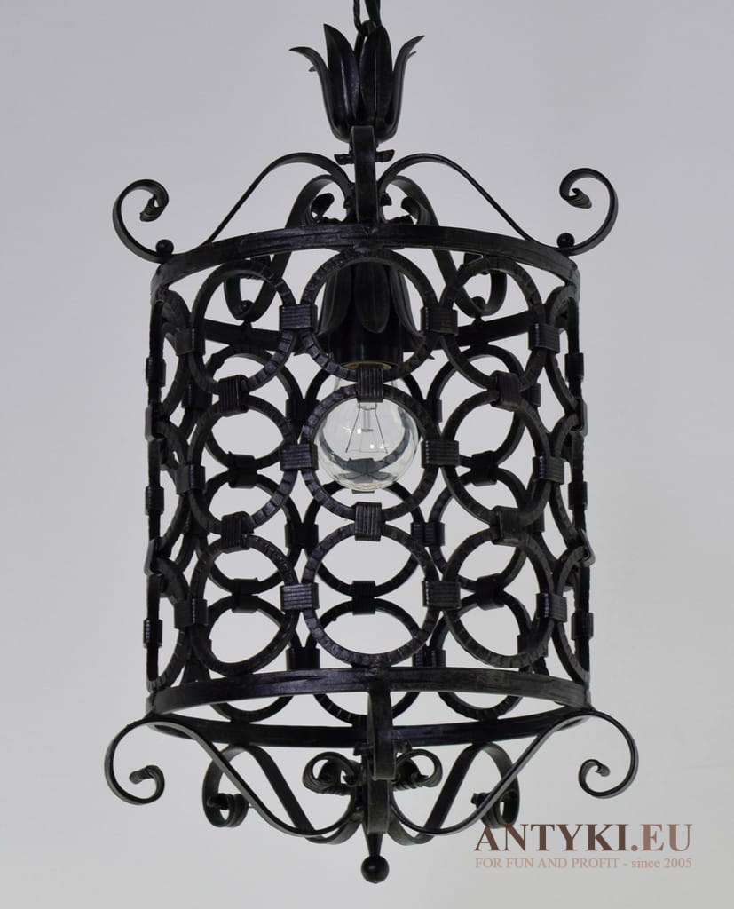 Unikatowa lampa sufitowa w kształcie walca