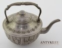 Zabytkowy arabski zestaw do parzenie herbaty