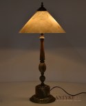 Unikatowa antyczna lampa na biurko
