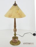 Unikatowa antyczna lampa na biurko