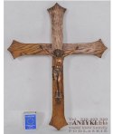 Krzyż drewniany Jezus Chrystus ukrzyżowany