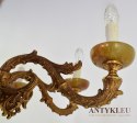 Antyczny żyrandol onyksowy do zamku. Pałacowy chandelier onyx.