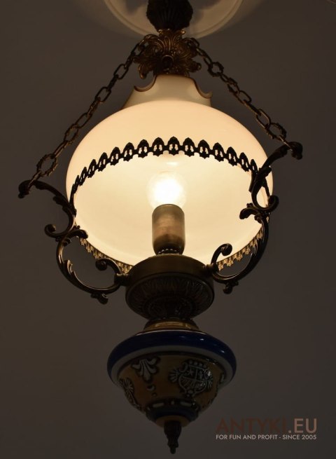 Cudna lampa sufitowa w rustykalnym stylu. Lampy cottage.