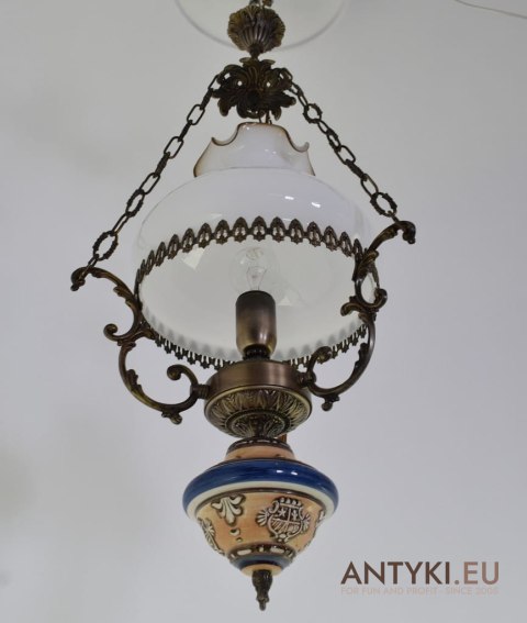 Cudna lampa sufitowa w rustykalnym stylu. Lampy cottage.