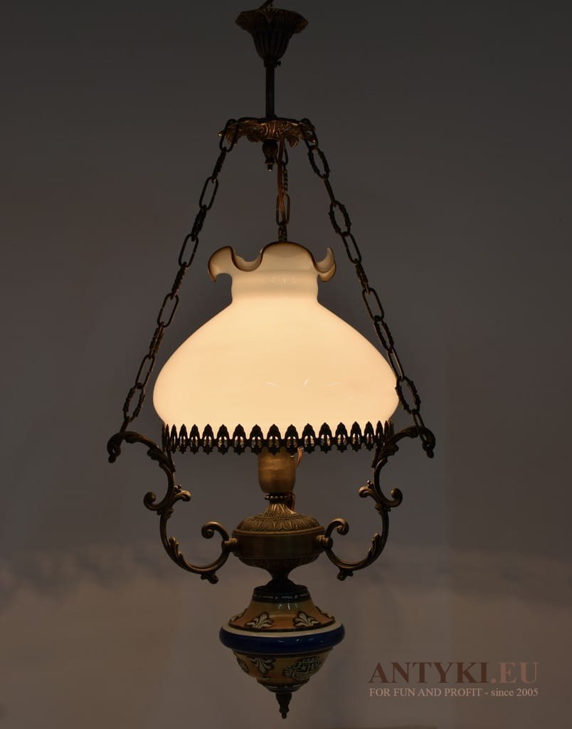 Cudna lampa sufitowa w rustykalnym stylu. Lampy cottage.