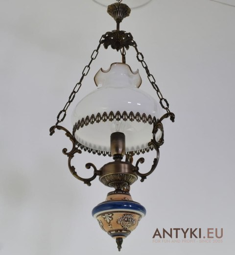 Cudna lampa sufitowa w rustykalnym stylu. Lampy cottage.