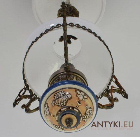 Cudna lampa sufitowa w rustykalnym stylu. Lampy cottage.