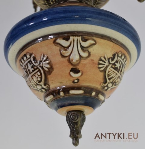 Cudna lampa sufitowa w rustykalnym stylu. Lampy cottage.