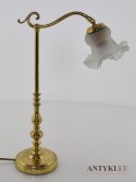 vintage lampa mosiężna