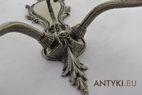 antyki bronisze lampy