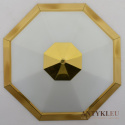 złoty trójkątny plafon
