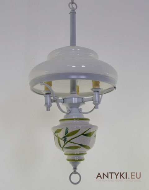 retro lampa  wisząca shabby chic