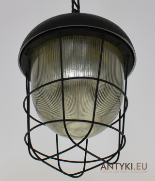 XL! DUŻA! Loftowa lampa wisząca. Sufitowe lampy przemysłowe industrialne.