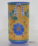 parasolnik ceramiczny z pastelowych kolorach