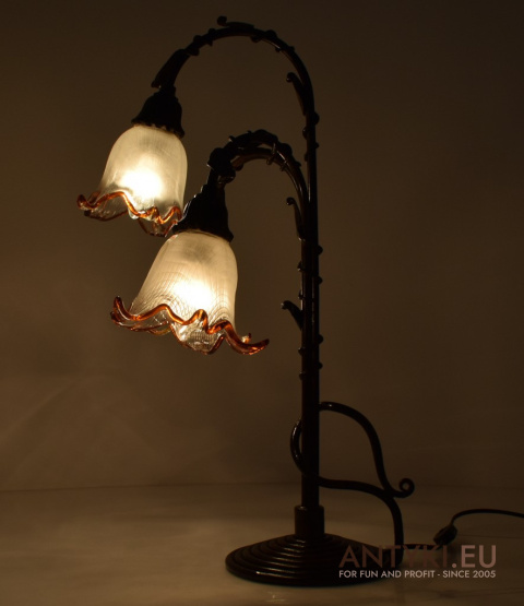 metalowe rustykalne lampy