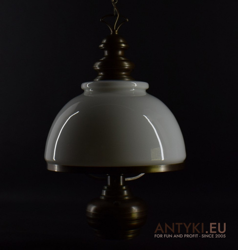 XL! DUŻA lampa sufitowa punktowa. Oświetlenie retro - rustyk.