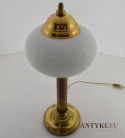 gabinetowa lampa mosiężna