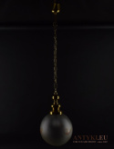 lampa wisząca szklana kula