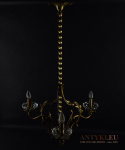 XL! Lampa sufitowa do zamku - oświetlenie antyczne do pałacowegoganku