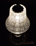 kryształowa lampa vintage