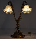 lampy mosiężne barokowe