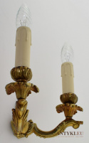 lampy barokowe z mosiądzu