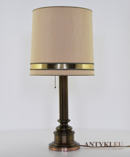 XL! DUŻA wysoka lampa vintage retro na stolik. Oświetlenie stylowe.