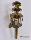 powozowa mosiężna lampa