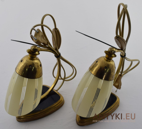 art deco lampy na stolik