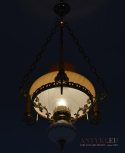 ekskluzywna lampa wisząca retro