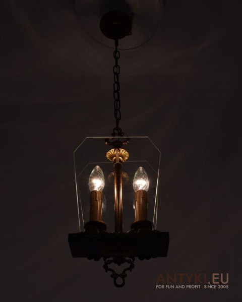 Empire lampka zwis do ganku holu antyczne oświetlenie do ponadprzeciętnych aranżacji