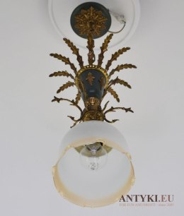 Empire zwis sufitowy empir lampa sufitowa wisząca styl cesarstwa francuskiego