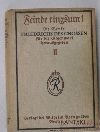 FEINDE RINGSUM DIE BERGE FREDRICH DES GROSSEN