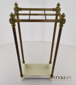 Antyczny stojak z brązu na laski w stylu secesyjnym - Art Nouveau - Jugendstil
