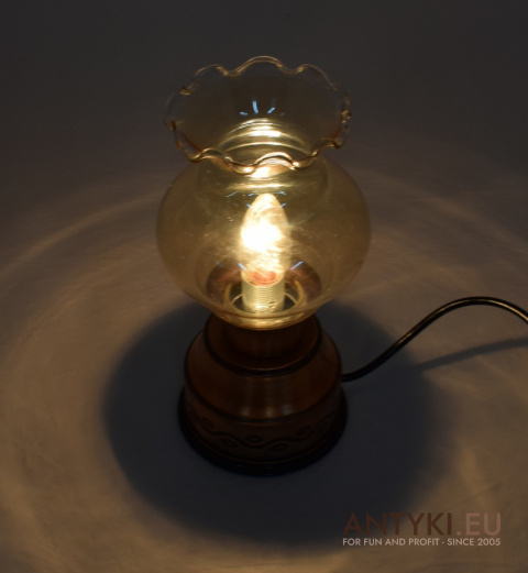 lampa stołowa retro