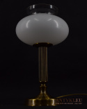 lampa stołowa z kloszem
